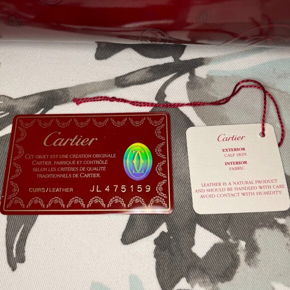 Cartier Happy Birthday Backpack Purse Monogram Patent Leather with Box - Picture 7 of 15